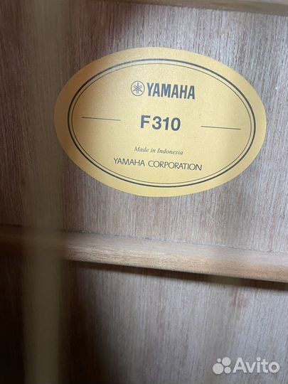 Гитара Yamaha F310 новая
