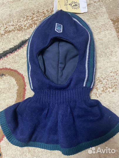 Шапка шлем для мальчика