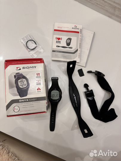 Пульсометр Sigma Onyx Easy часы спортивные