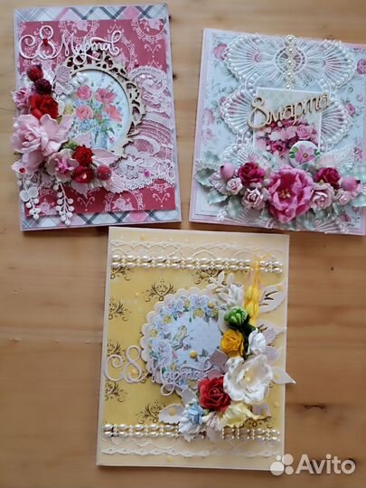 Открытки ручной работы к разным праздникам