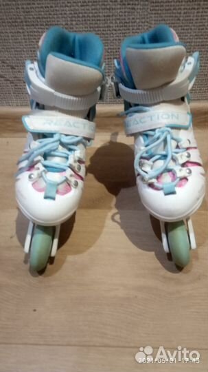 Роликовые коньки детские раздвижные