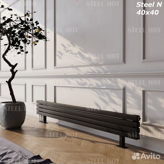 Напольный радиатор отопления Steel Hot