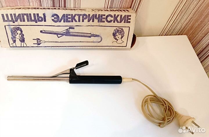 Электрощипцы для волос СССР