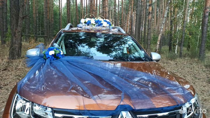 Украшения на свадебную машину