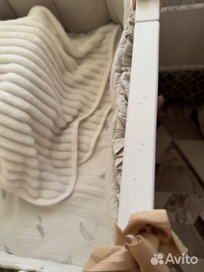 Детская кроватка трансформер с маятником