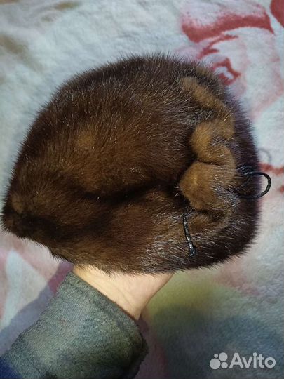 Шапка норковая женская