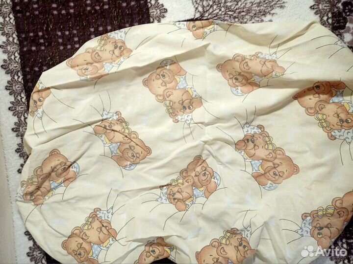 Простынь в детскую кроватку