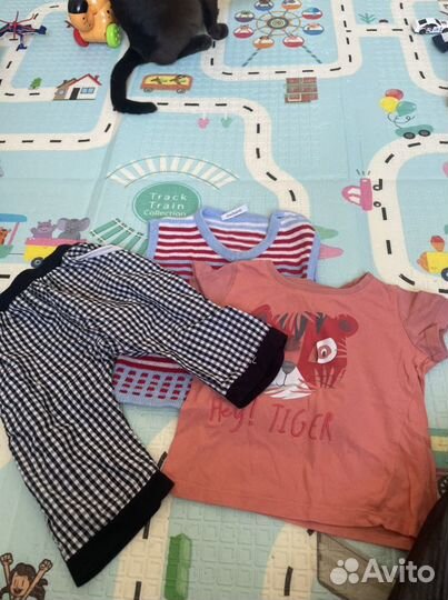 Детские вещи и игрушки (3 коробки)