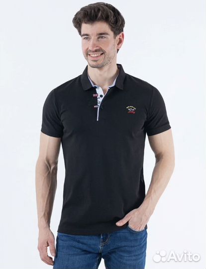 Футболка-поло мужская хлопок