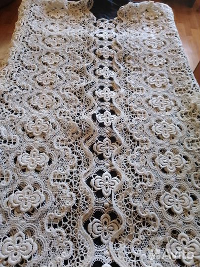 Накидка (шазюбль) из вологодского кружева. 70-е г