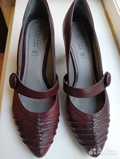 Туфли фирмы carnaby винного цвета 39 р