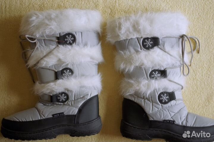 Новые, сапоги-дутики.очень.тёплые (Германия) р.38