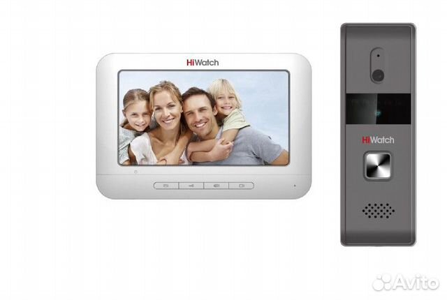 Домофон с вызывной панелью HiWatch DS-D100KF