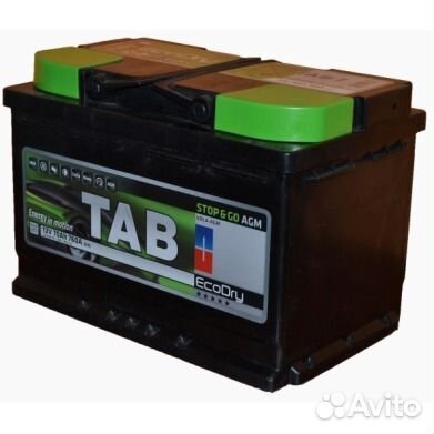 Аккумуляторы AGM Tab EcoDry 70Ah