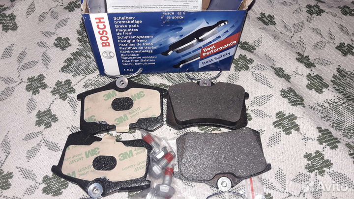 Колодки задние Ауди А6с5,А4,citroën