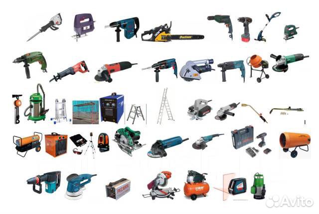 Аренда(прокат) строительного инструмента и оборудо