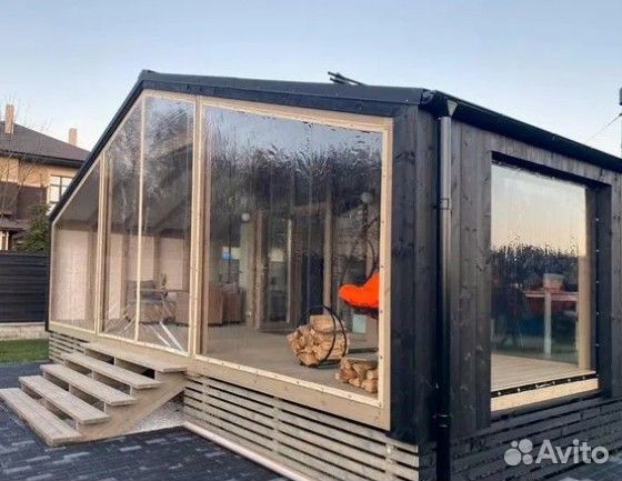 Мягкие окна из пвх для террас и веранд