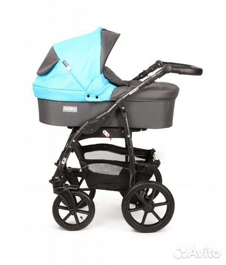 Коляска 2 в 1 babyton rocky blue 52