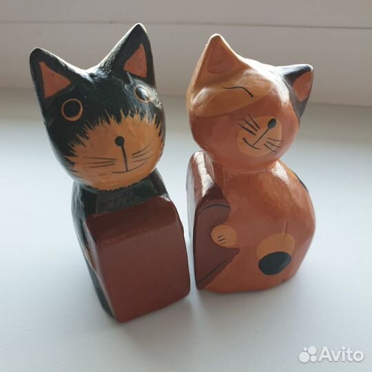 Фигурки котики влюблённые сувенир 14 февраля