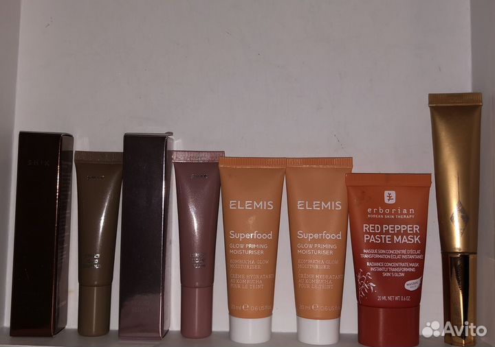 Shik, charlotte tillbury, Elemis superfo,Erborian