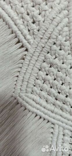 Зеркало в рамке Макраме