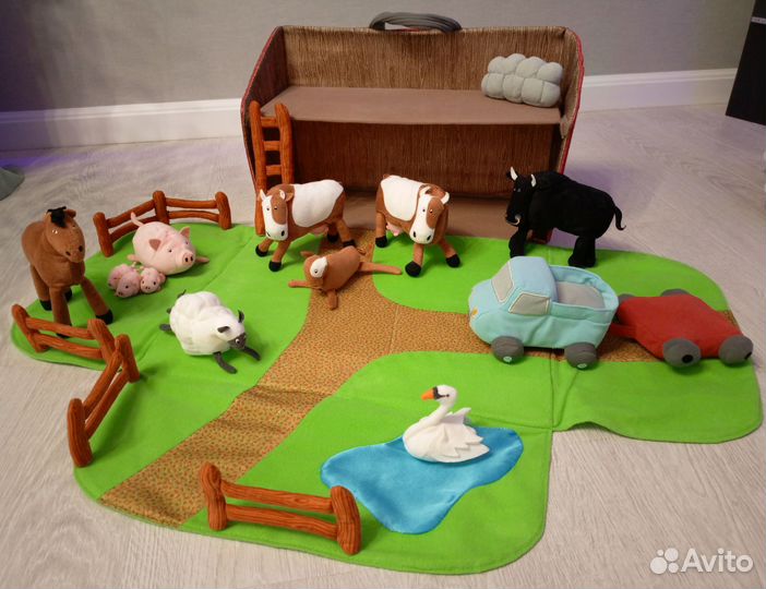 Детский игровой домик ферма,ikea