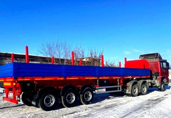 Полуприцеп бортовой Политранс ТСП 94171, 2023