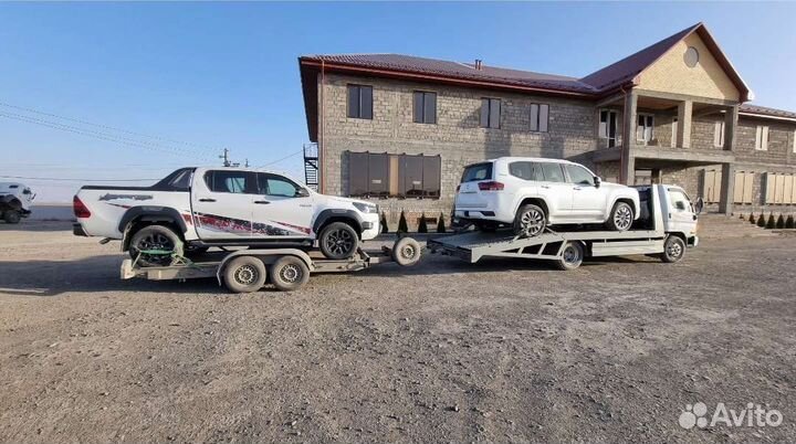 Услуги эвакуатора с прицепом