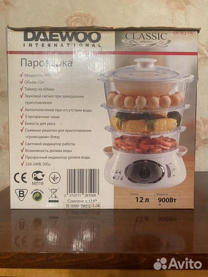 Пароварка электрическая