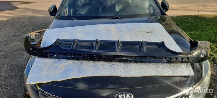 Юбка бампера новая задняя Kia Optima 4 Рейстайлинг