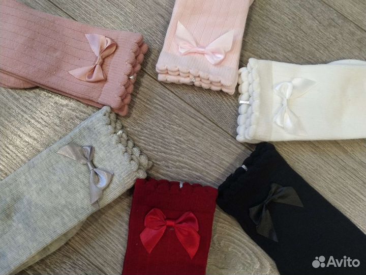 Гольфы с бантиком