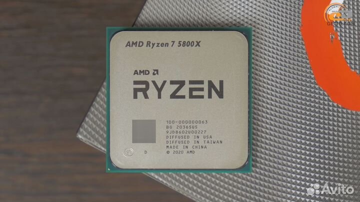 Процессор ryzen 5800x