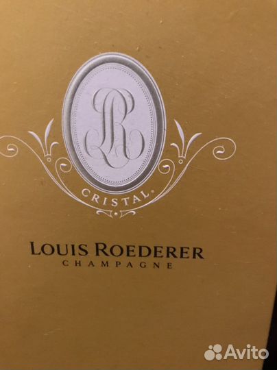 Коробка из-под шампанского Cristal