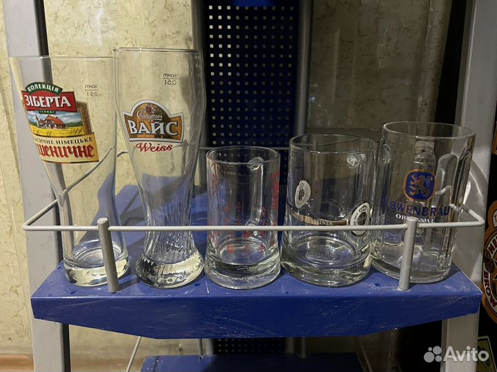 Пивные кружки и бокалы