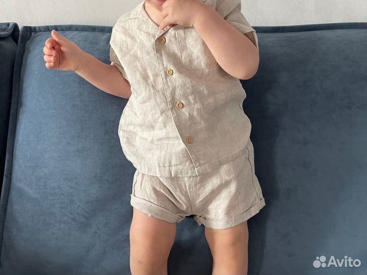 Рубашка + шорты 86 размер