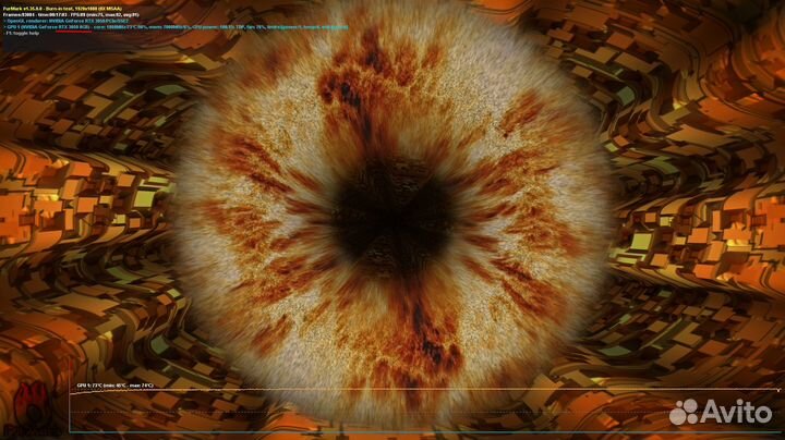 Б/у Видеокарта GeForce RTX 3050 8Гб asus TUF Gamin