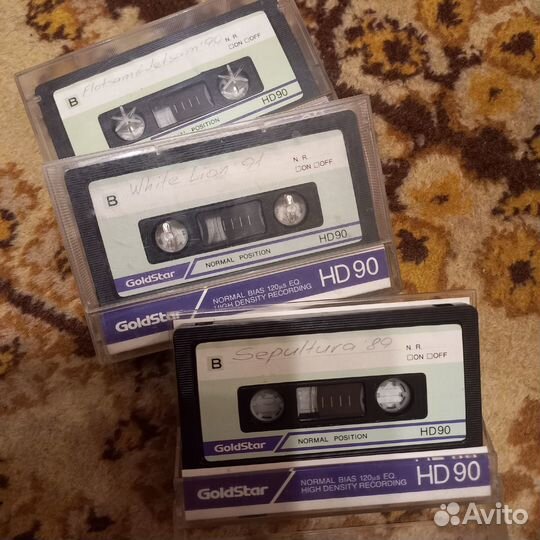 Аудиокассеты (Самозапись) с Горбушки 90-х годов