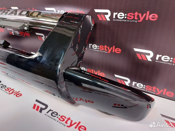 Кенгурятник Toyota Land Cruiser Prado 120 Черный