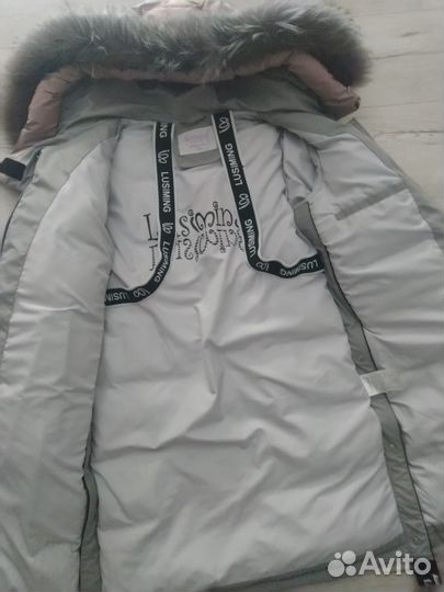 Пальто зимнее для девочки 158