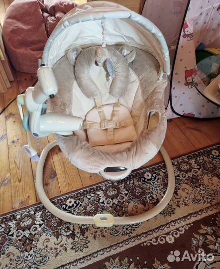 Электронные качели Graco Sweetpeace плюш