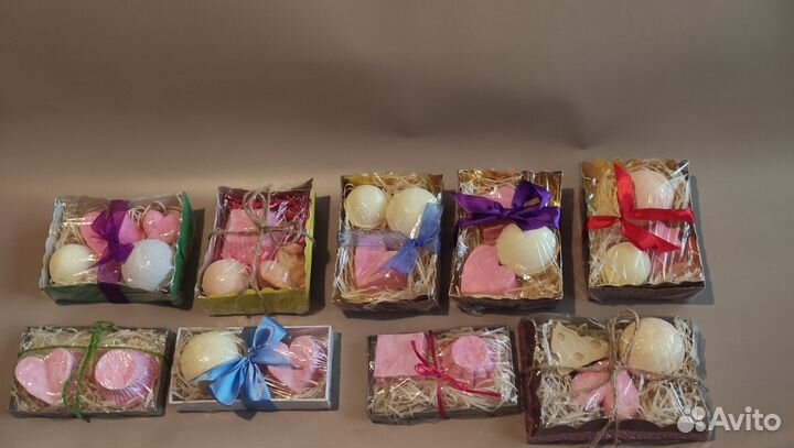 Мыло + бомбочки ручная работа