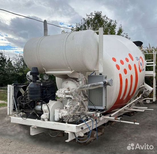 Установка миксера 6, 7 кубов