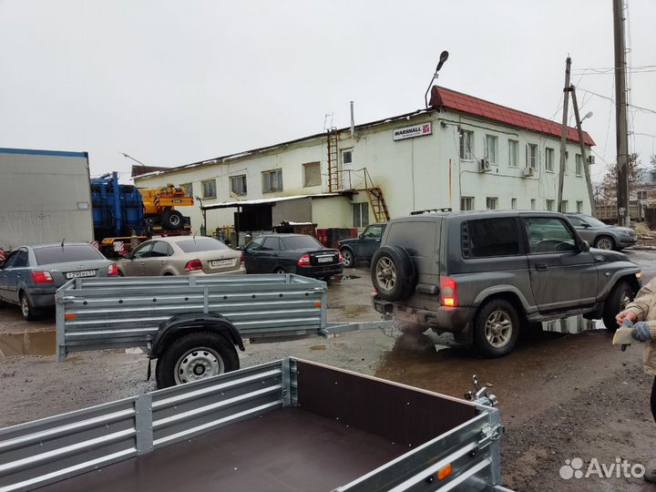 Прицеп легковой 817701.026 с опорным колесом