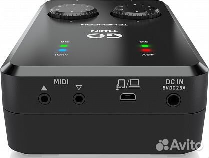 Интерфейс высокого разрешения TC Helicon GO Twin