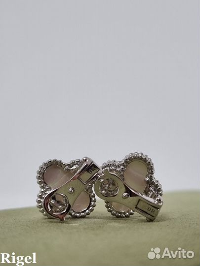 Серьги van cleef