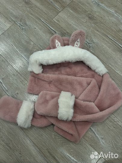 Шапка зимняя для девочки 52 54