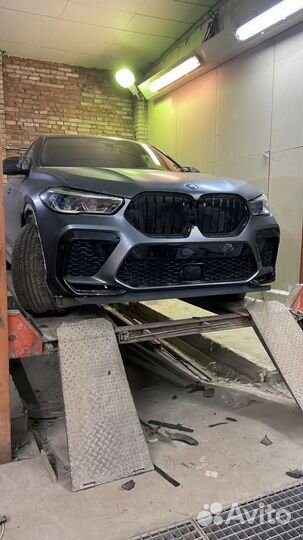 Обвес в стиле BMW X6M F96 на BMW X6 G06