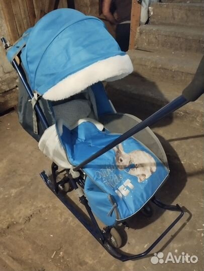 Коляска санки