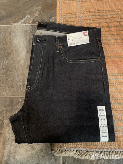 Джинсы uniqlo selvedge 36х34