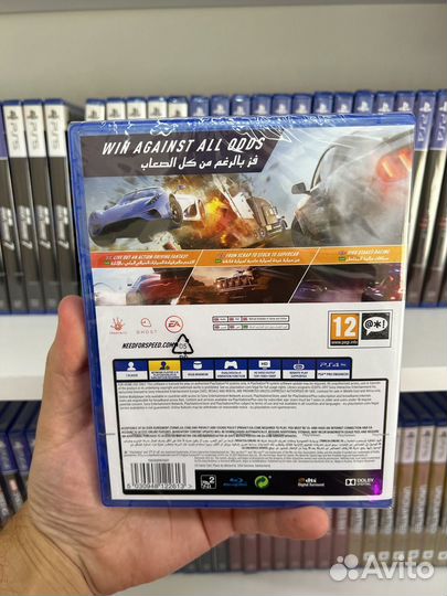 Need for speed payback ps4 диск новый